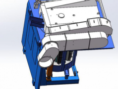 Steel shell furnace body